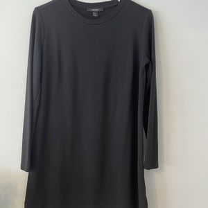 Forever 21 Black long sleeved tshirt dress